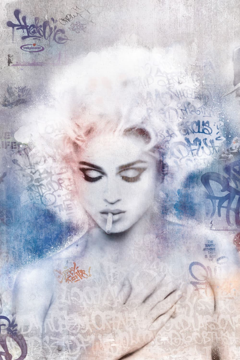 Street art muurschildering uit het BrandX atelier