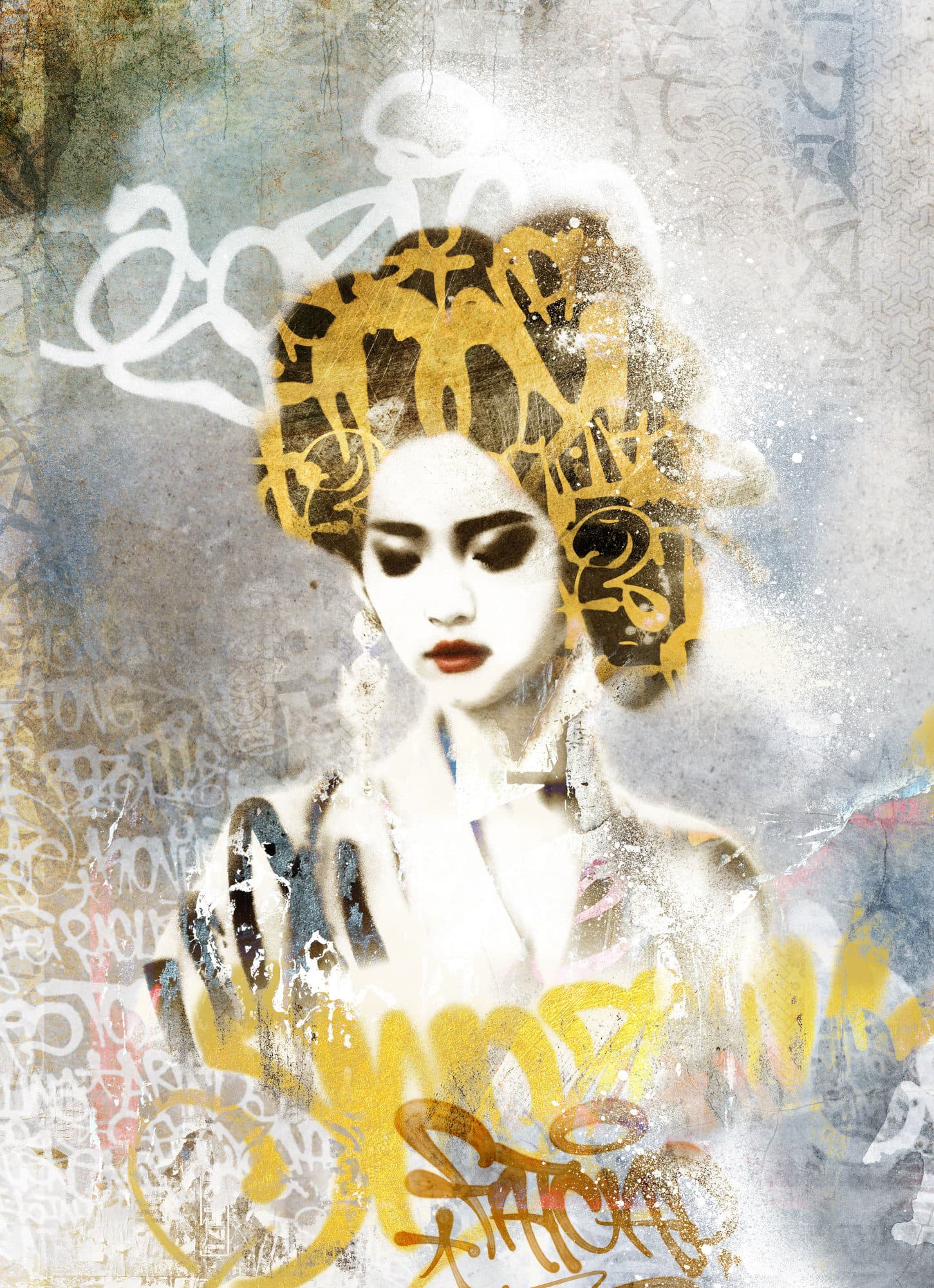 Street art muurschildering uit het BrandX atelier