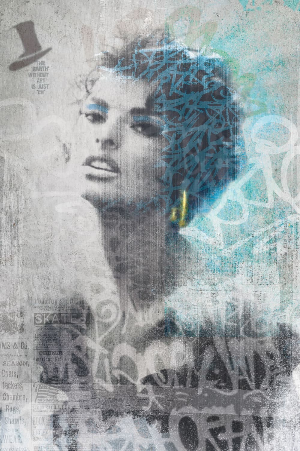 Street art muurschildering uit het BrandX atelier